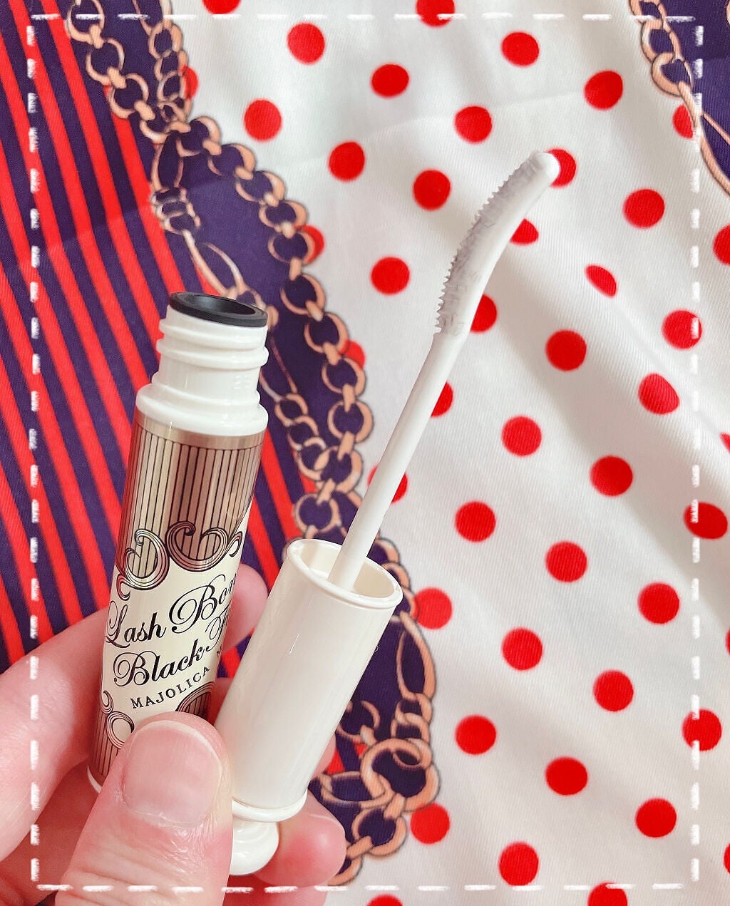 ラッシュボーン ブラックファイバーイン/MAJOLICA MAJORCA/マスカラ下地を使ったクチコミ(5枚目)