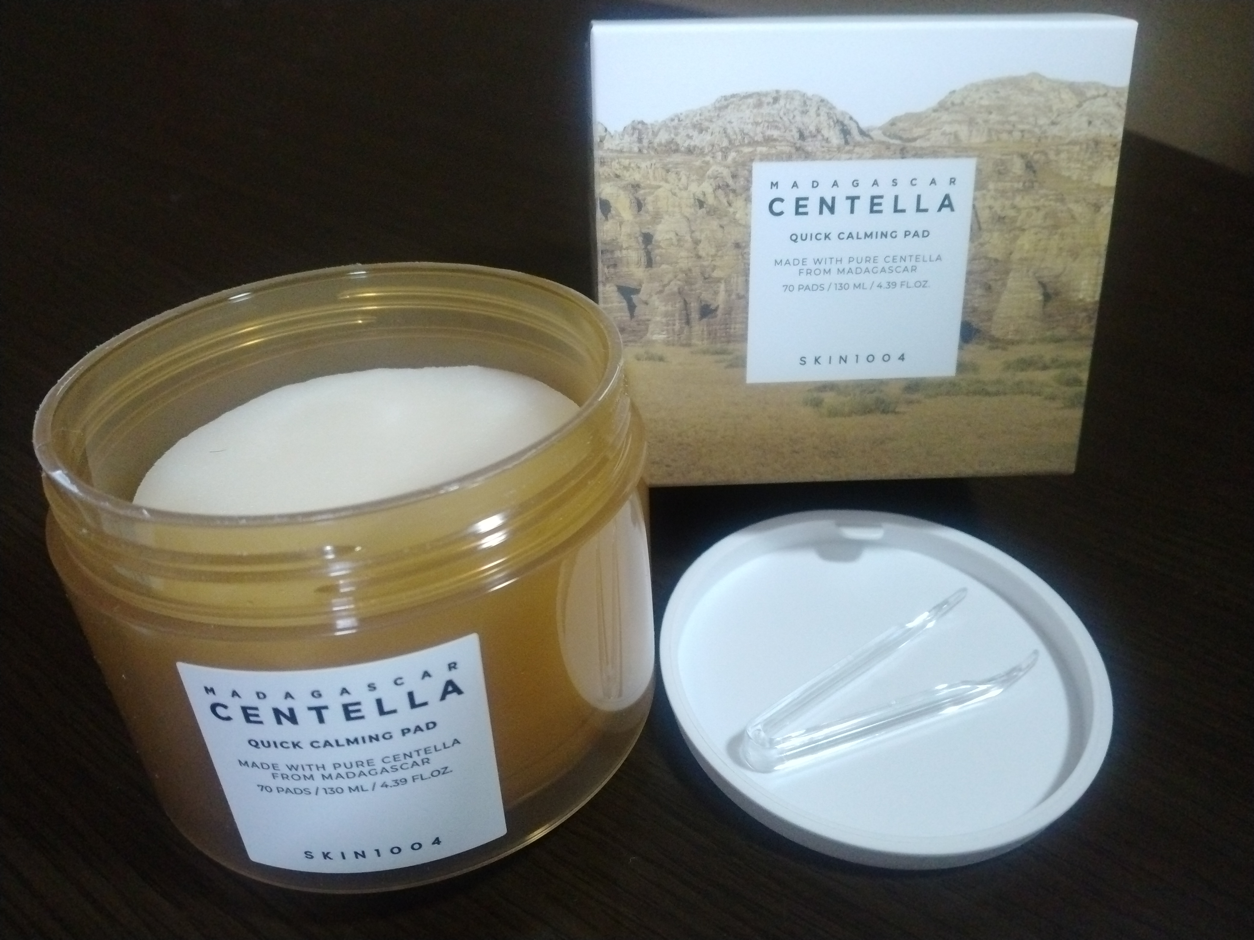 センテラ クイックカーミングパッド/SKIN1004/トナーパッドを使ったクチコミ（1枚目）