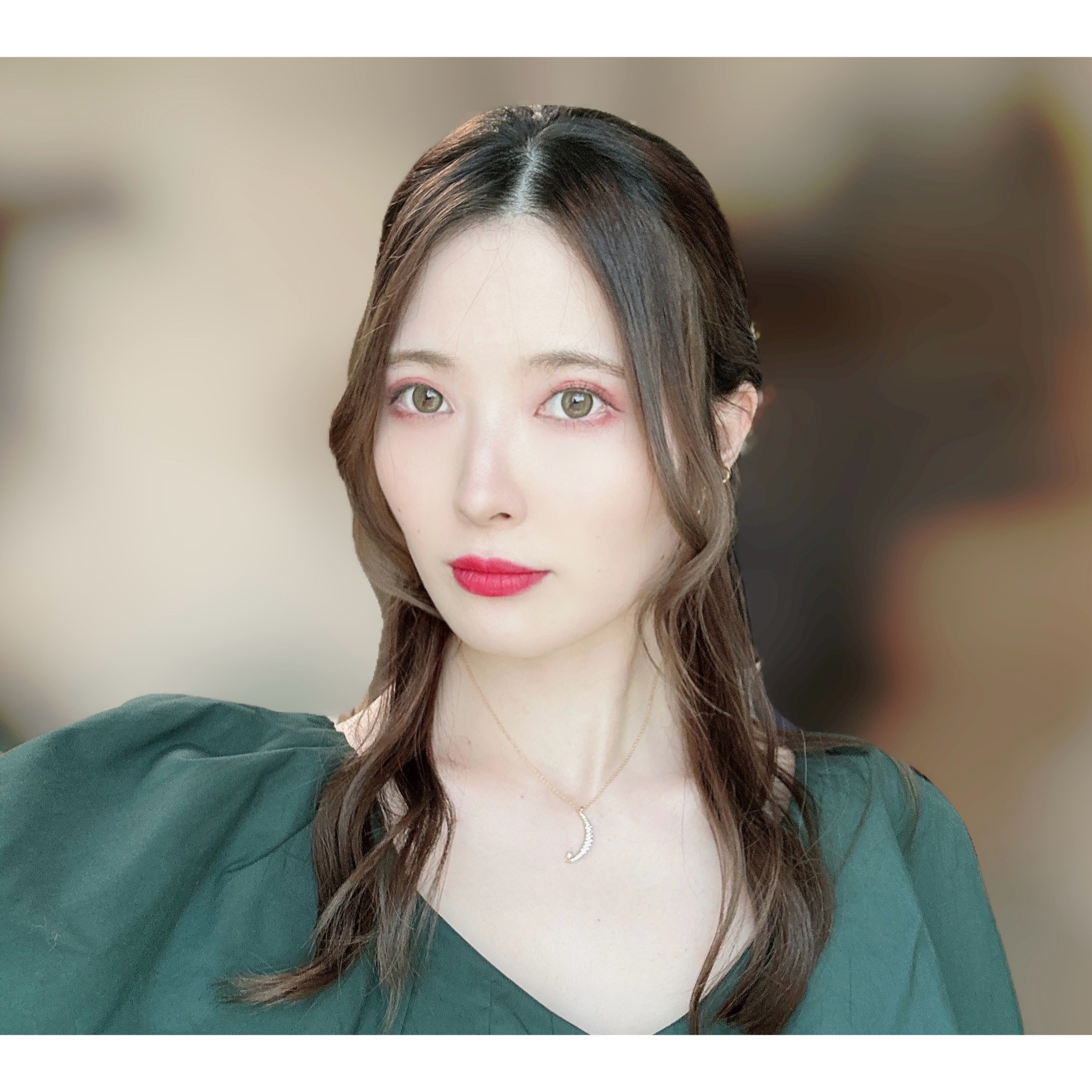 flower pop blusher 06 Yours,/Mamonde/パウダーチークを使ったクチコミ（1枚目）