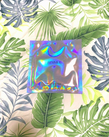 ドリームグロウマスク RR(透明感・キメ)/FEMMUE/シートマスク・パックを使ったクチコミ(1枚目)