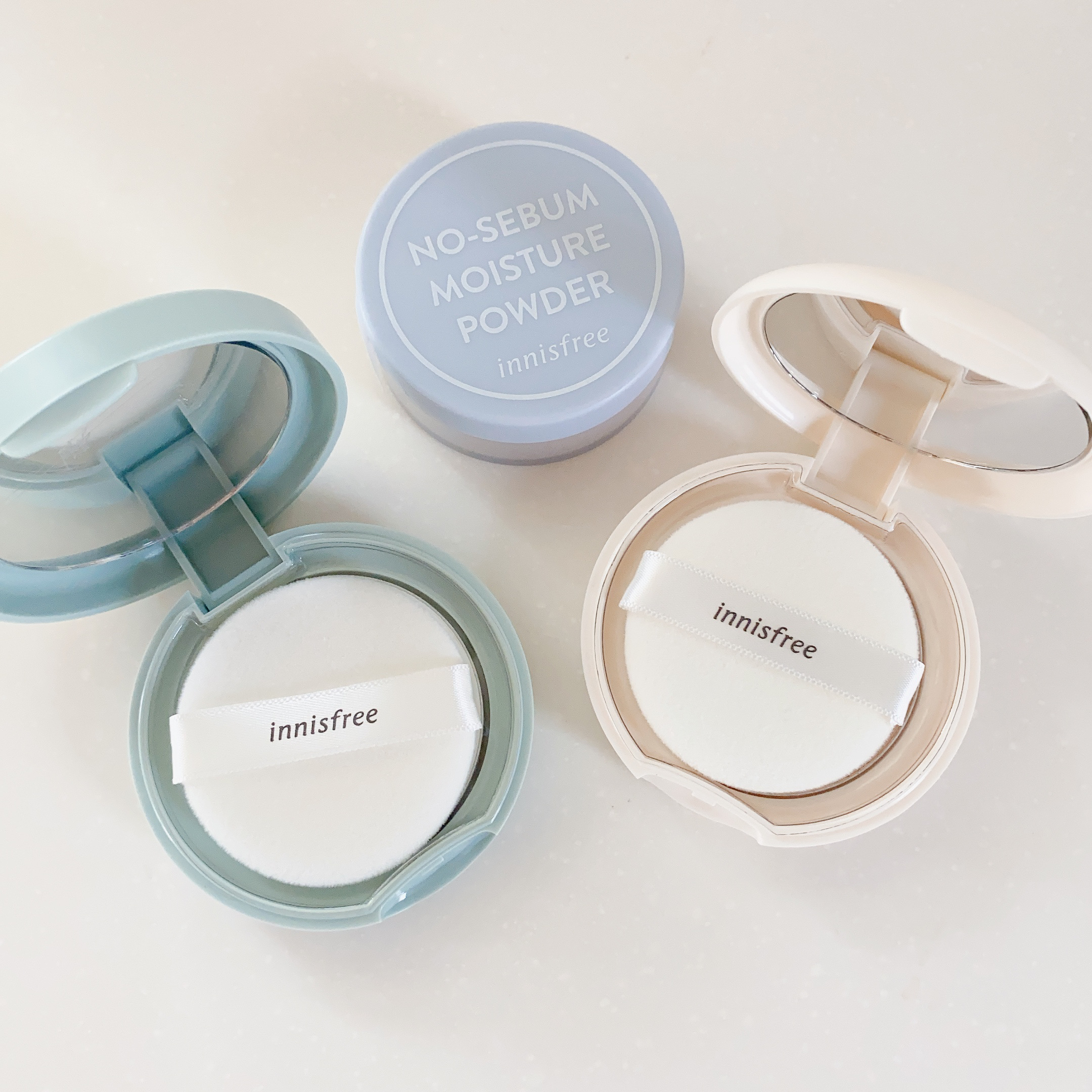 ノーセバム ブラーパクト/innisfree/プレストパウダーを使ったクチコミ（2枚目）