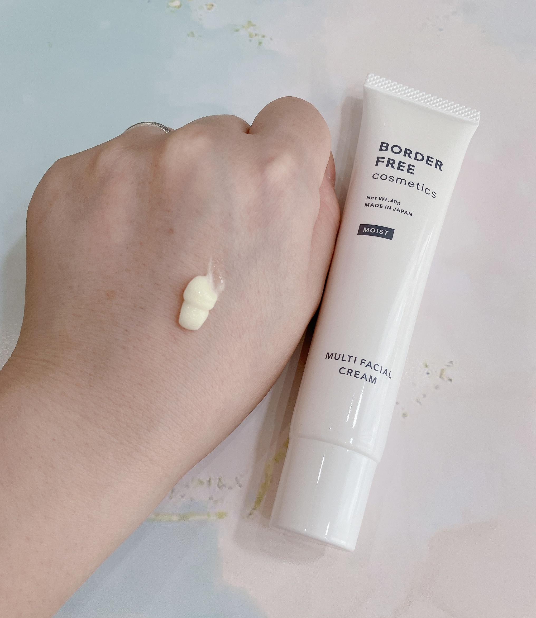 マルチフェイシャルクリーム MOIST/BORDER FREE cosmetics/フェイスクリームを使ったクチコミ（1枚目）