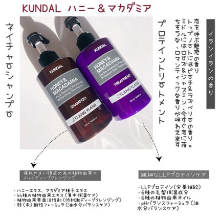 プロテイントリートメント/KUNDAL/コンディショナー単品を使ったクチコミ(2枚目)