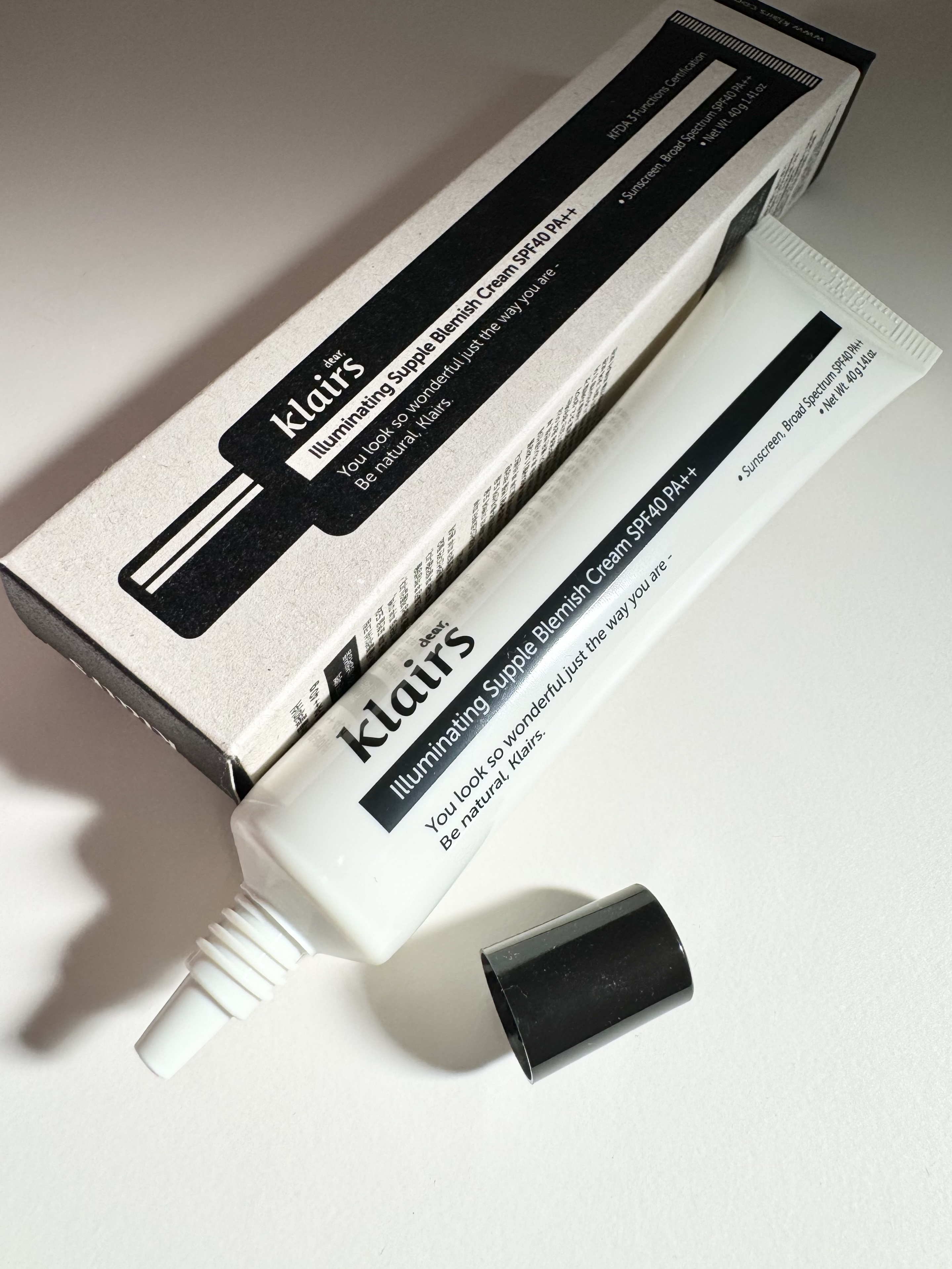 イルミネーティングサプルブレミッシュクリーム(40ml)/Klairs/化粧下地を使ったクチコミ（2枚目）