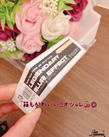 ブラーパウダーパクト/ABOUT TONE/プレストパウダーを使ったクチコミ(3枚目)