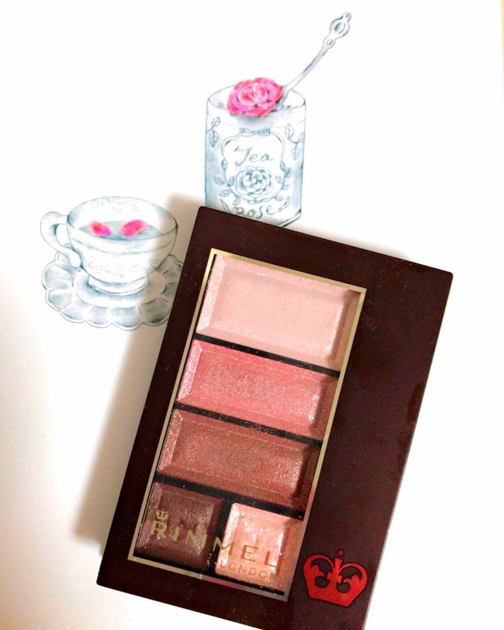 ショコラスウィート アイズ/リンメル ロンドン/アイシャドウパレットを使ったクチコミ(1枚目)