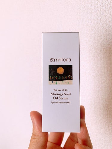 AMRITARA モリンガシードオイルセラムのクチコミ「冬に限定販売されているオイルです。
使用感がとてもこっくり重めです。
AMRITARAのモリン.....」（1枚目）