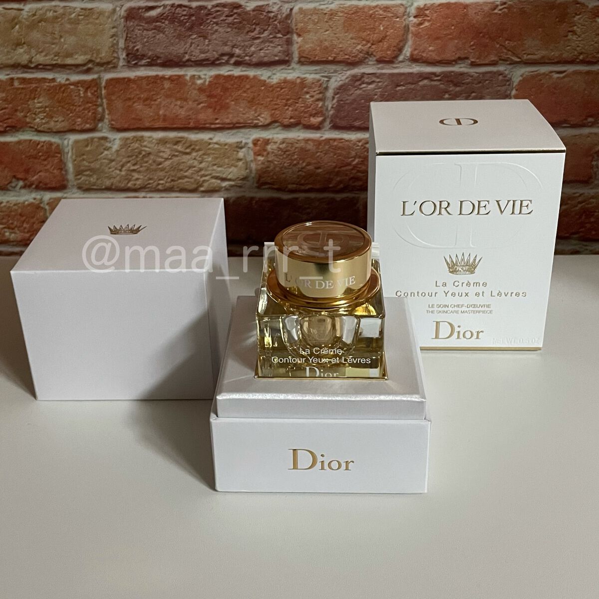 オー・ド・ヴィ ユー エ レーヴル/Dior/アイケア・アイクリームを使ったクチコミ(1枚目)