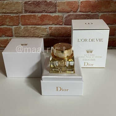 Dior オー・ド・ヴィ ユー エ レーヴルのクチコミ「.
▶︎
オー・ド・ヴィ ユー エ レーヴル
(アイクリーム)
税込37,400円


コック.....」（1枚目）