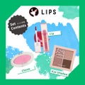 LIPS クリアウィンター【渡辺樹里さん厳選】コスメセット