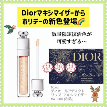 【旧】ディオール アディクト リップ マキシマイザー/Dior/リップグロスを使ったクチコミ（1枚目）