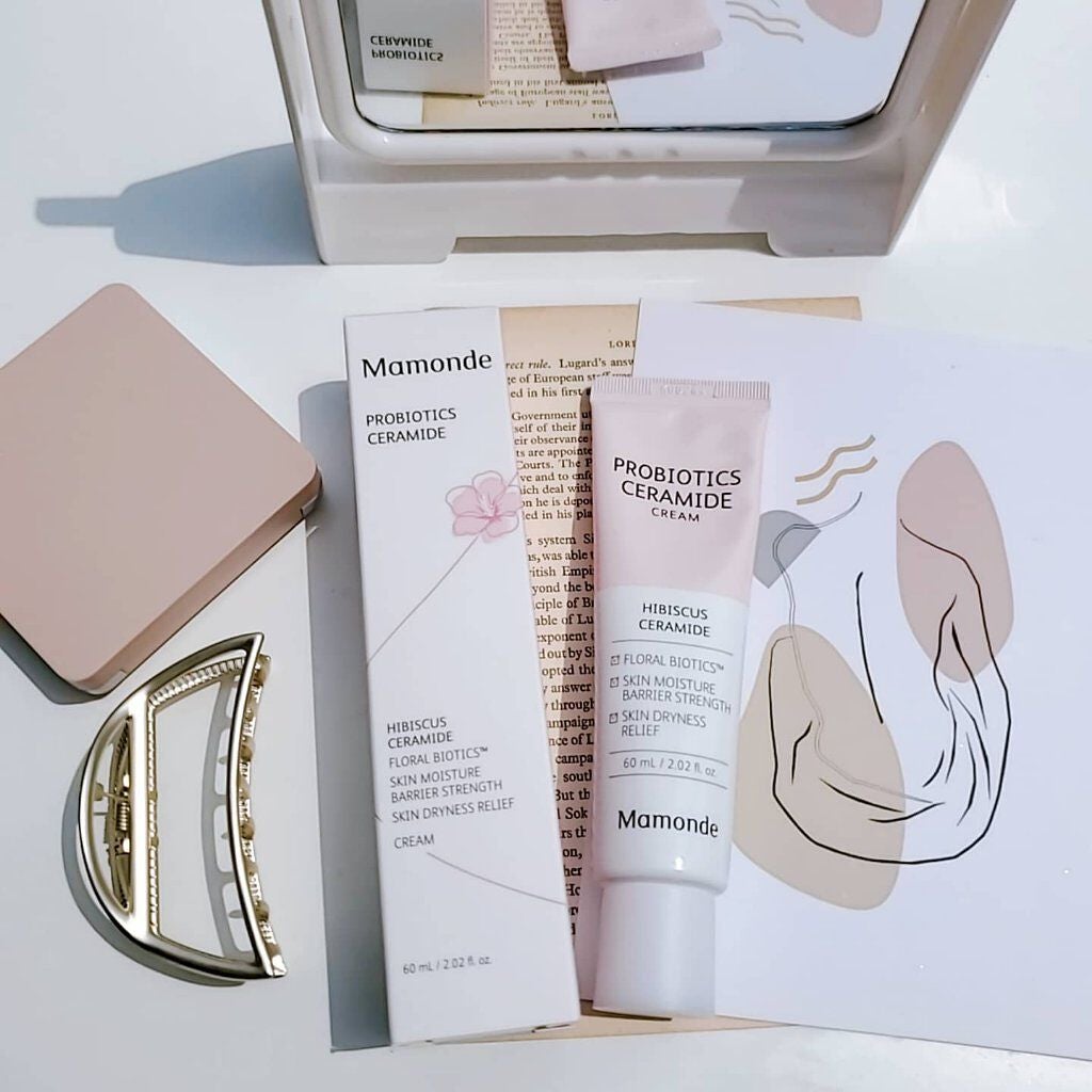 プロバイオティクスセラミドクリーム/Mamonde/フェイスクリームを使ったクチコミ(1枚目)