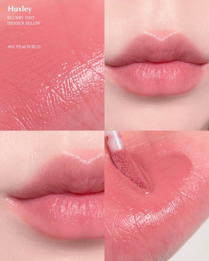 ブラーリーティント ヒドゥンビロウ/Huxley/リップティントを使ったクチコミ(3枚目)