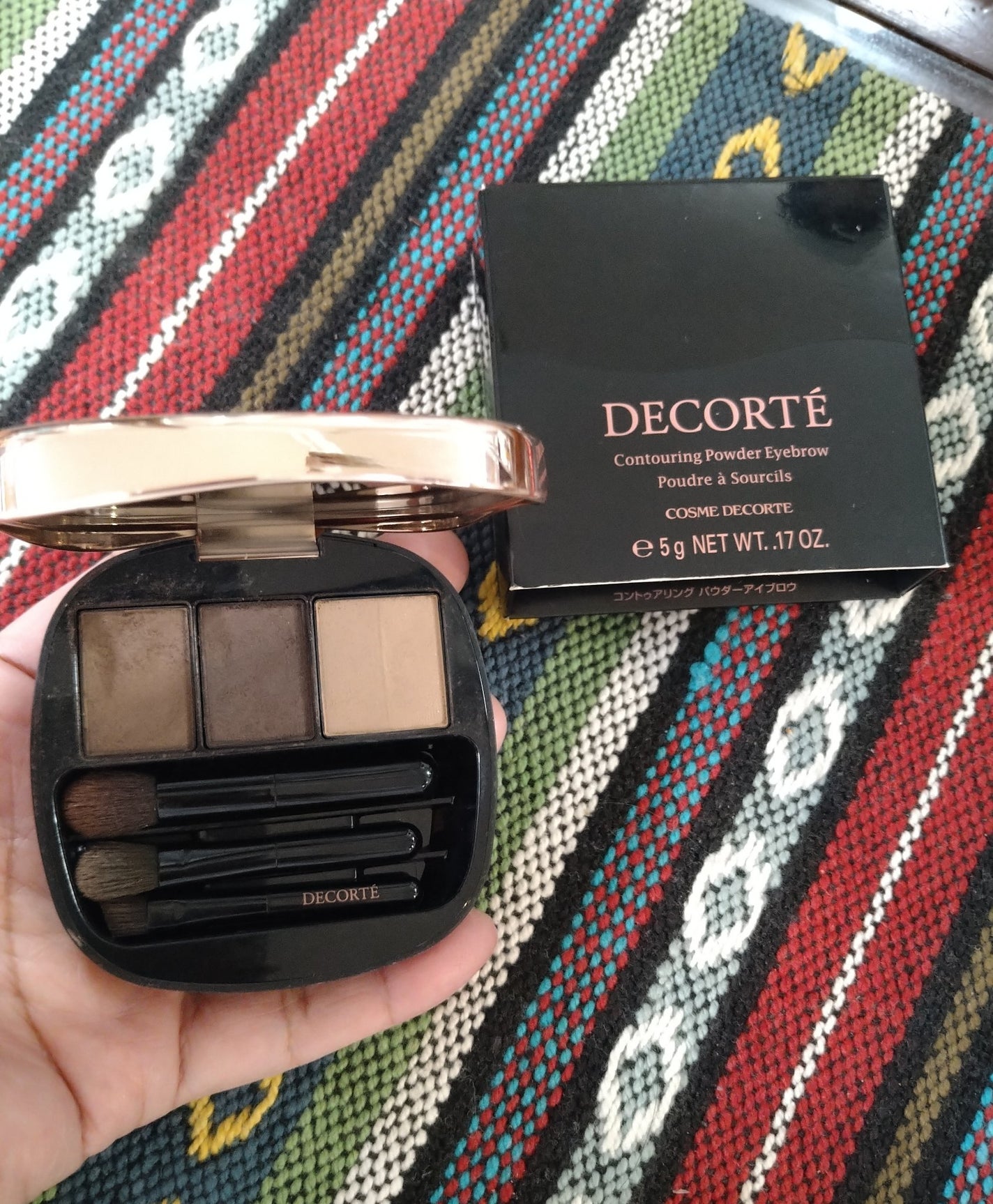 コントゥアリング パウダーアイブロウ/DECORTÉ/パウダーアイブロウを使ったクチコミ(1枚目)