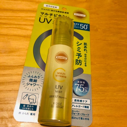 サンカットR マルチビタミンUV ミスト/サンカット®/日焼け止めミスト・スプレーを使ったクチコミ(1枚目)