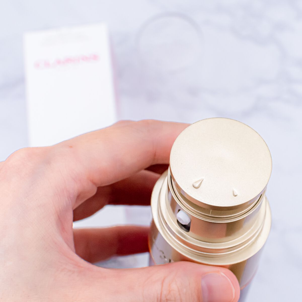 ダブル セーラム EX/CLARINS/美容液を使ったクチコミ（2枚目）