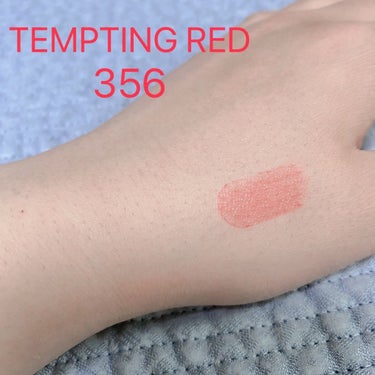 センシュアル ヌードバーム 356 TEMPTING RED/HERA/リップケア・リップクリームを使ったクチコミ（3枚目）
