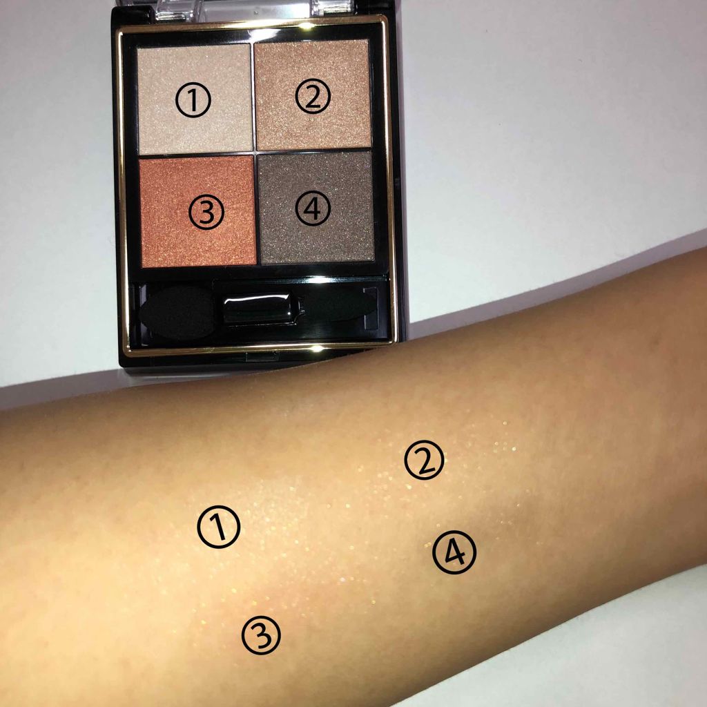 リアルクローズシャドウ/excel/アイシャドウパレットを使ったクチコミ（2枚目）