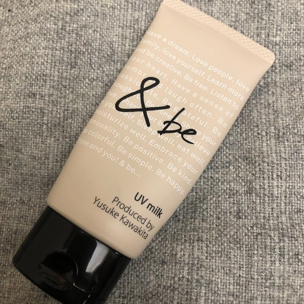 UVミルク/&be/日焼け止め・UVケアを使ったクチコミ(1枚目)