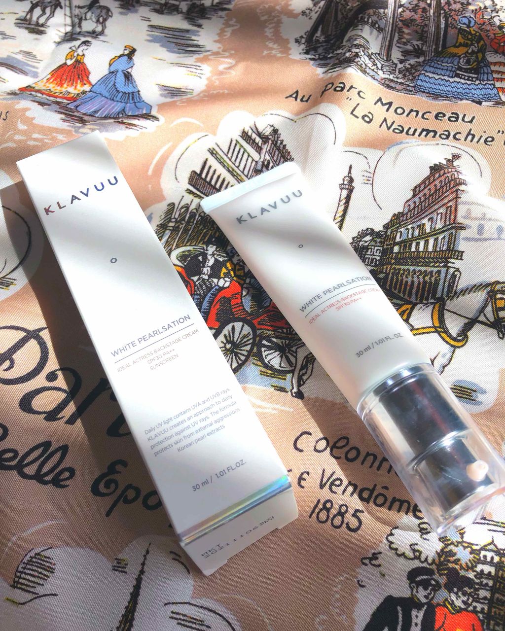 アイデアルアクトレス バックステージクリーム SPF30 PA++ 50ml/KLAVUU/化粧下地を使ったクチコミ（1枚目）