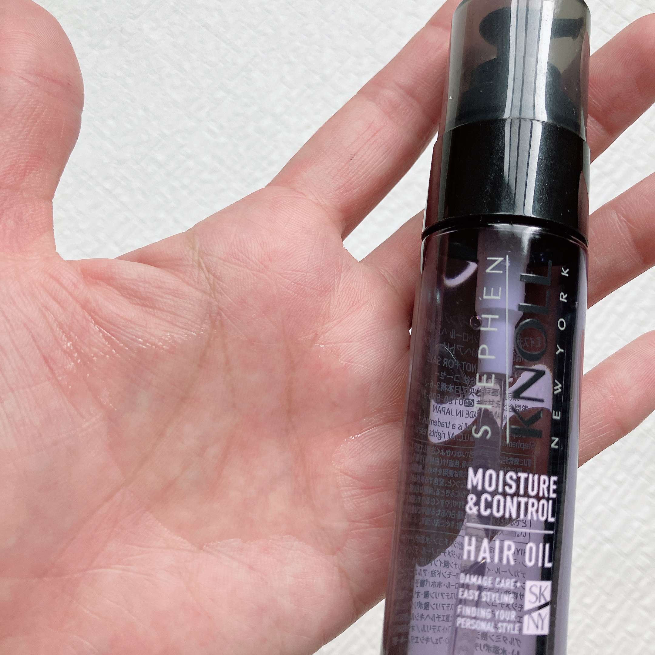 モイスチュアコントロール シャンプー Ｗ/コンディショナー Ｗ トライアル(シャンプー10ml+コンディショナー10ml)/スティーブンノル ニューヨーク/市販シャンプーを使ったクチコミ（3枚目）