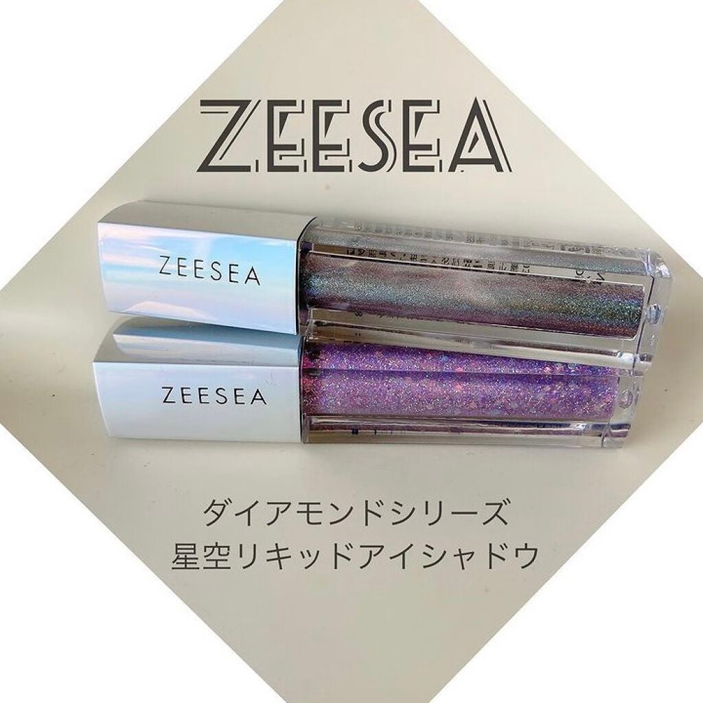 ダイヤモンドシリーズ 星空リキッドアイシャドウ/ZEESEA/リキッドアイシャドウを使ったクチコミ(1枚目)