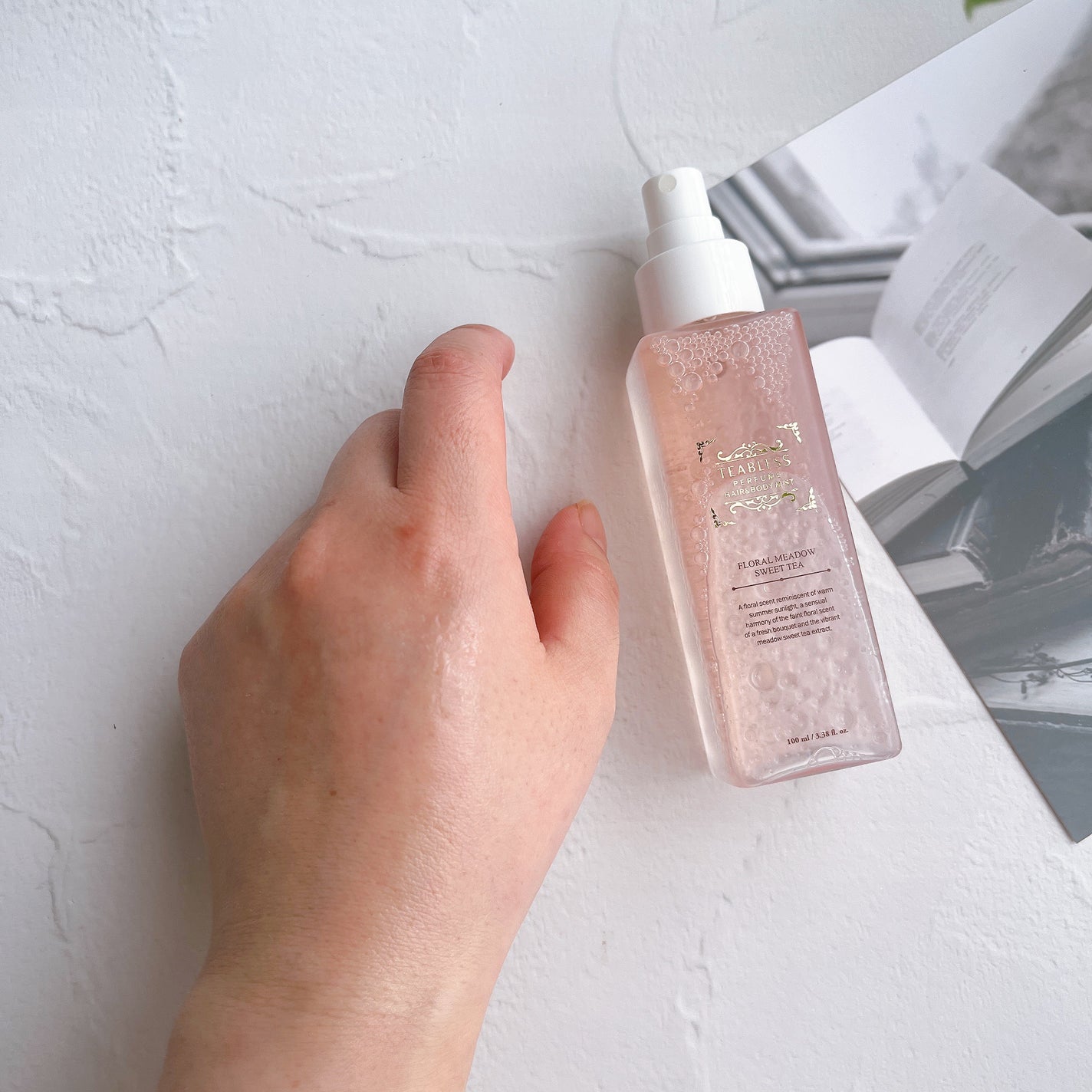 パフュームボディローション リリィムスクホワイトティー/TEABLESS/ボディローションを使ったクチコミ(8枚目)