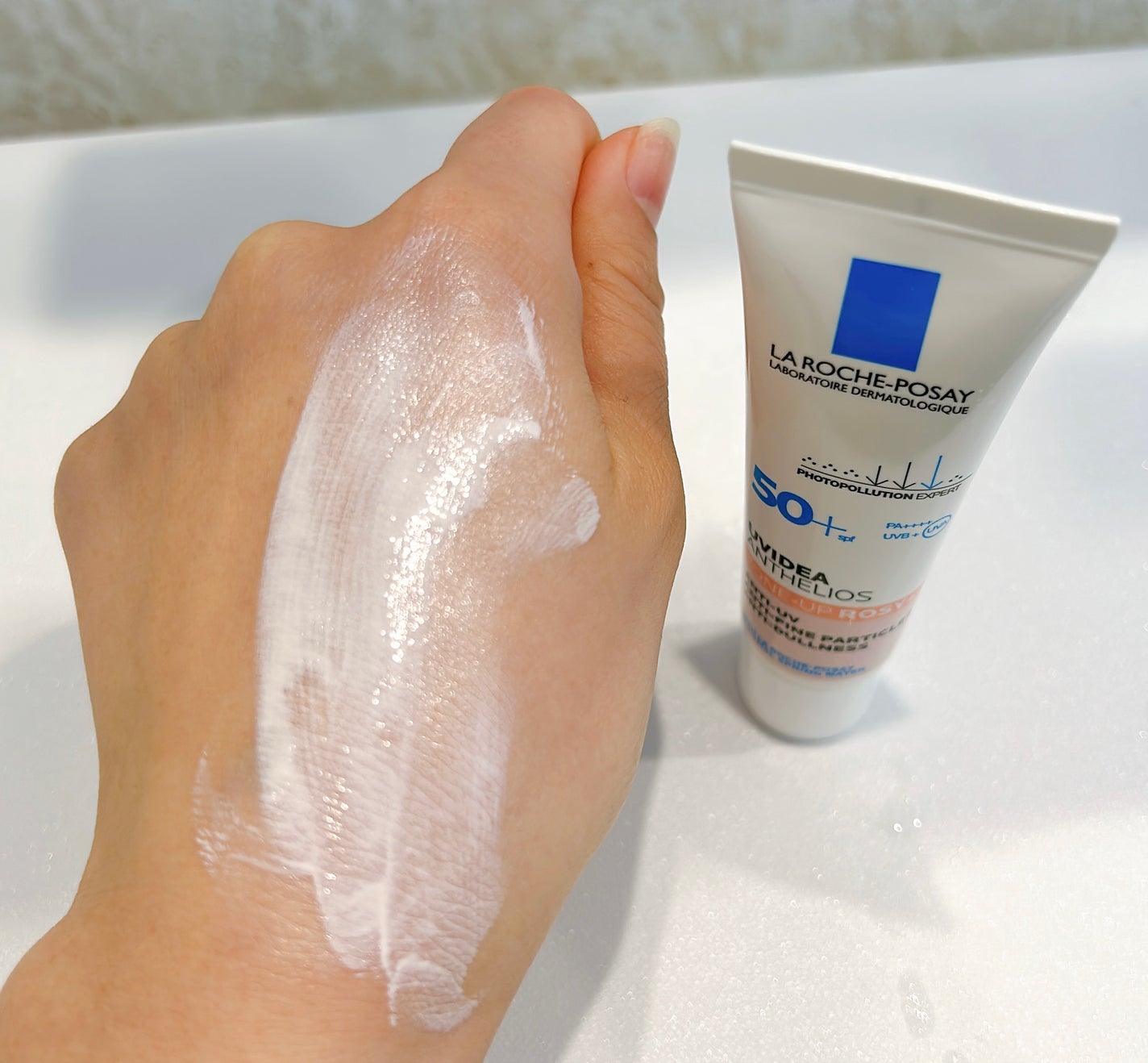 UVイデア XL プロテクショントーンアップ ローズ+/ラ ロッシュ ポゼ/日焼け止め・UVケアを使ったクチコミ(6枚目)