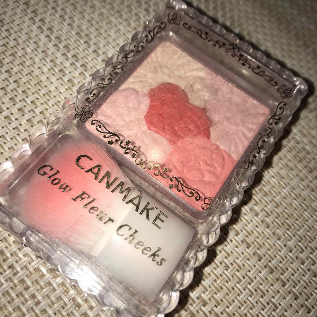 グロウフルールチークス/キャンメイク/パウダーチークを使ったクチコミ(1枚目)