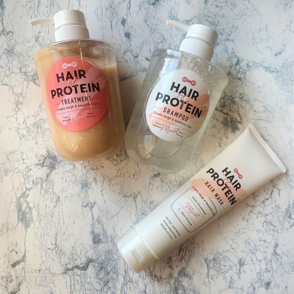 モイストシャンプー/ヘアトリートメント/ヘアザプロテイン/市販シャンプーを使ったクチコミ(1枚目)