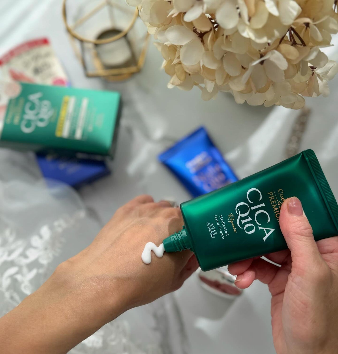 コエンリッチ ザ プレミアム 薬用リンクルナイト ハンドクリーム 【医薬部外品】/コエンリッチQ10/ハンドクリームを使ったクチコミ(3枚目)