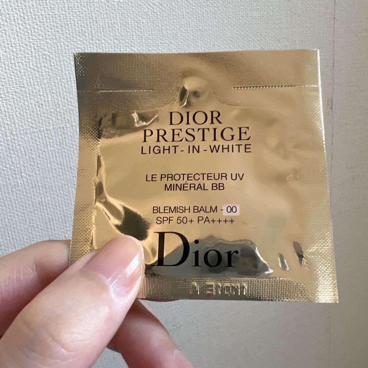 プレステージ ホワイト ル プロテクター UV ミネラル BB/Dior/BBクリームを使ったクチコミ(1枚目)