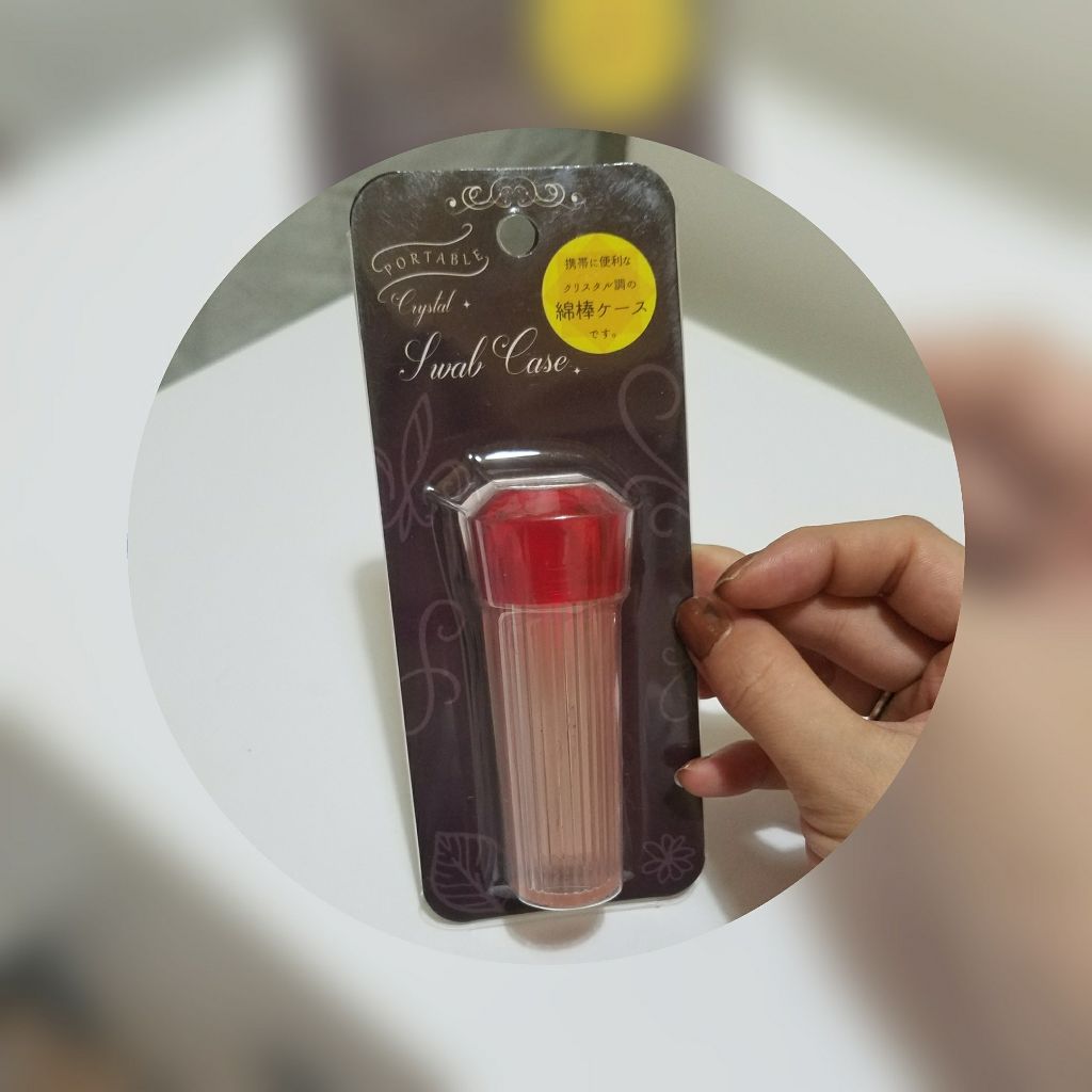 キャンドゥ クリスタル綿棒ケース