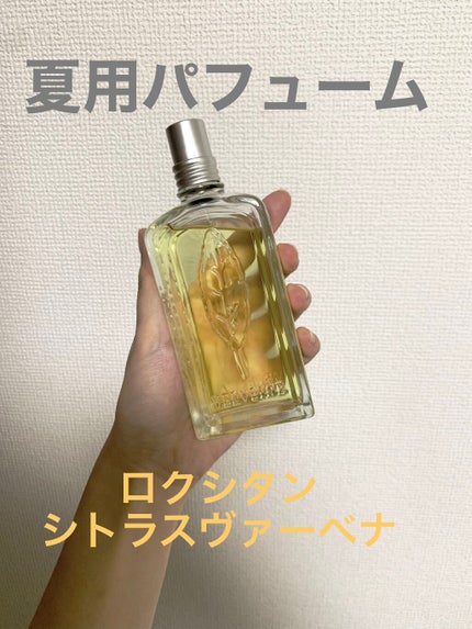 シトラスヴァーベナ オードトワレ/L'OCCITANE/香水(レディース)を使ったクチコミ(1枚目)