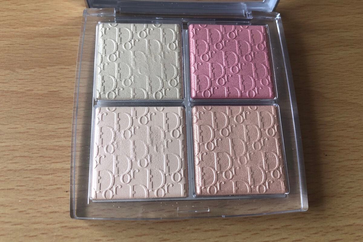 ディオール バックステージ フェイス グロウ パレット/Dior/ハイライトを使ったクチコミ(3枚目)