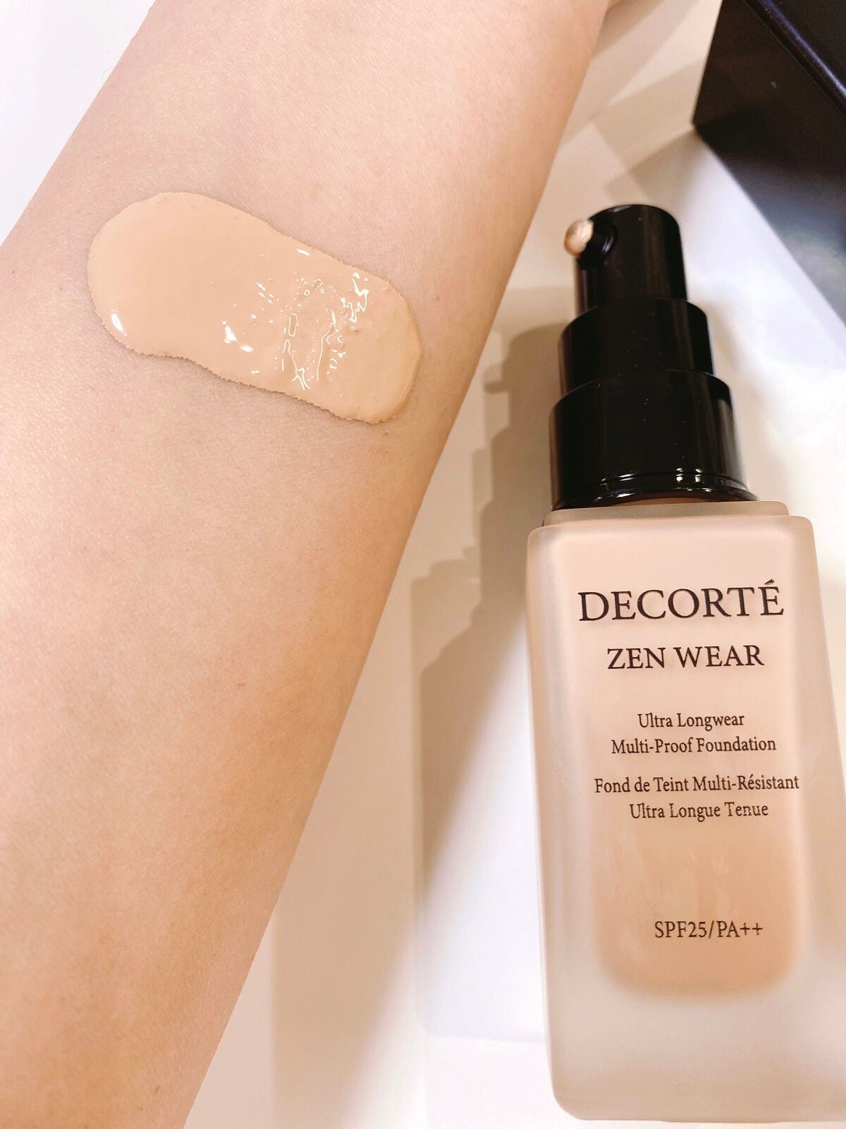 ゼン ウェア フルイド/DECORTÉ/リキッドファンデーションを使ったクチコミ(2枚目)