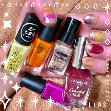 UR GLAM　COLOR NAIL SELECTION YL2＜オーロラカラー＞/U R GLAM/マニキュアを使ったクチコミ（1枚目）