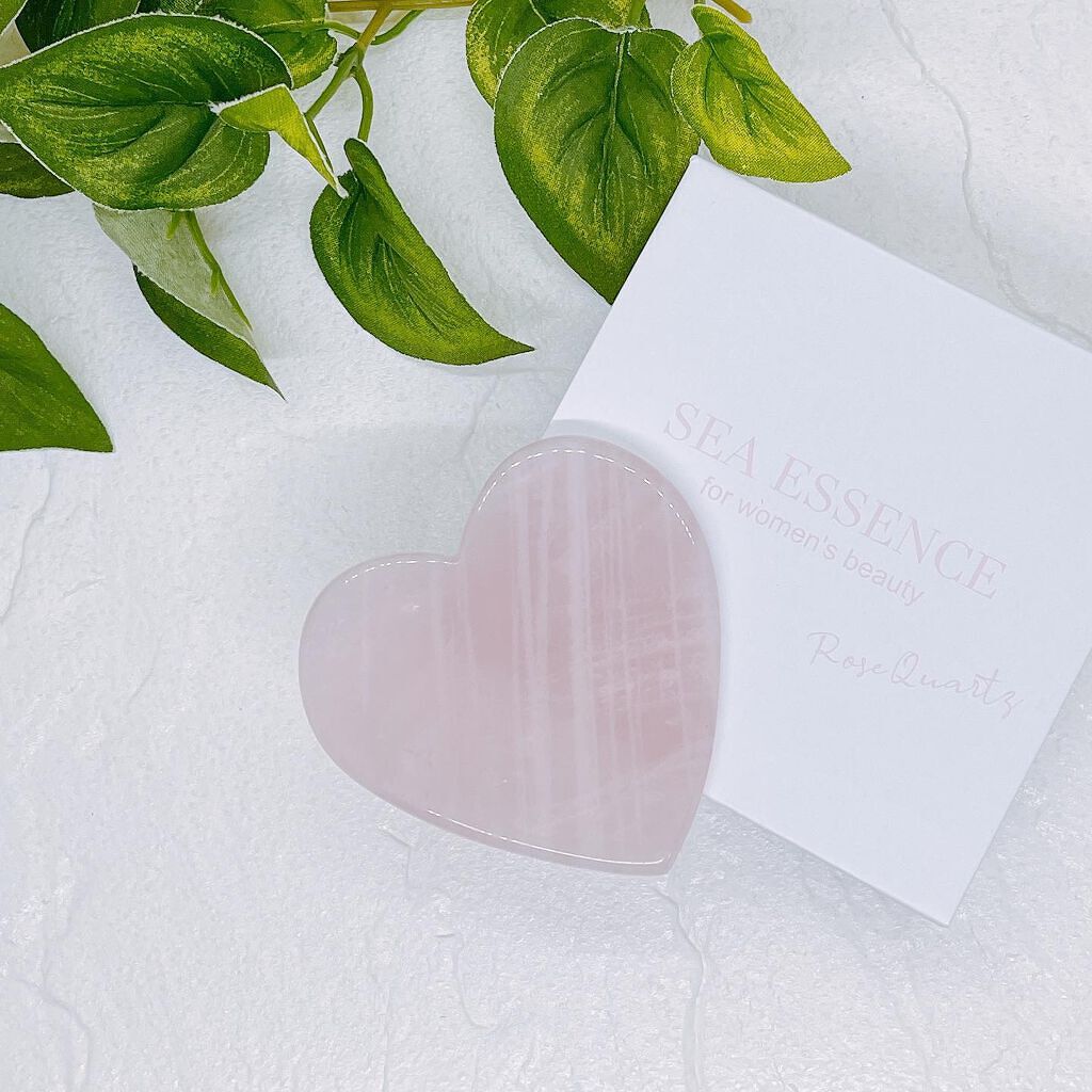 ローズクォーツ美顔プレート/SEA ESSENCE/美顔器・マッサージを使ったクチコミ(1枚目)