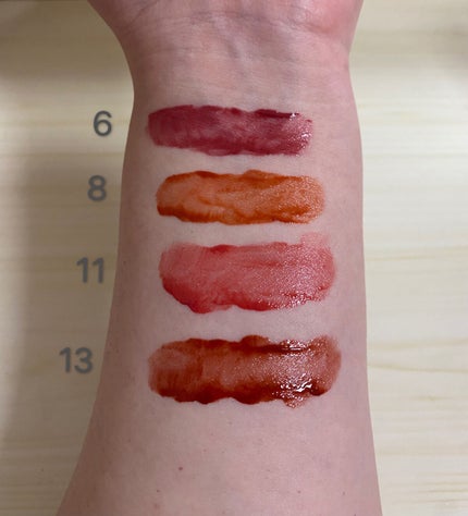 ジューシーラスティングティント/rom&nd/リップティントを使ったクチコミ(2枚目)