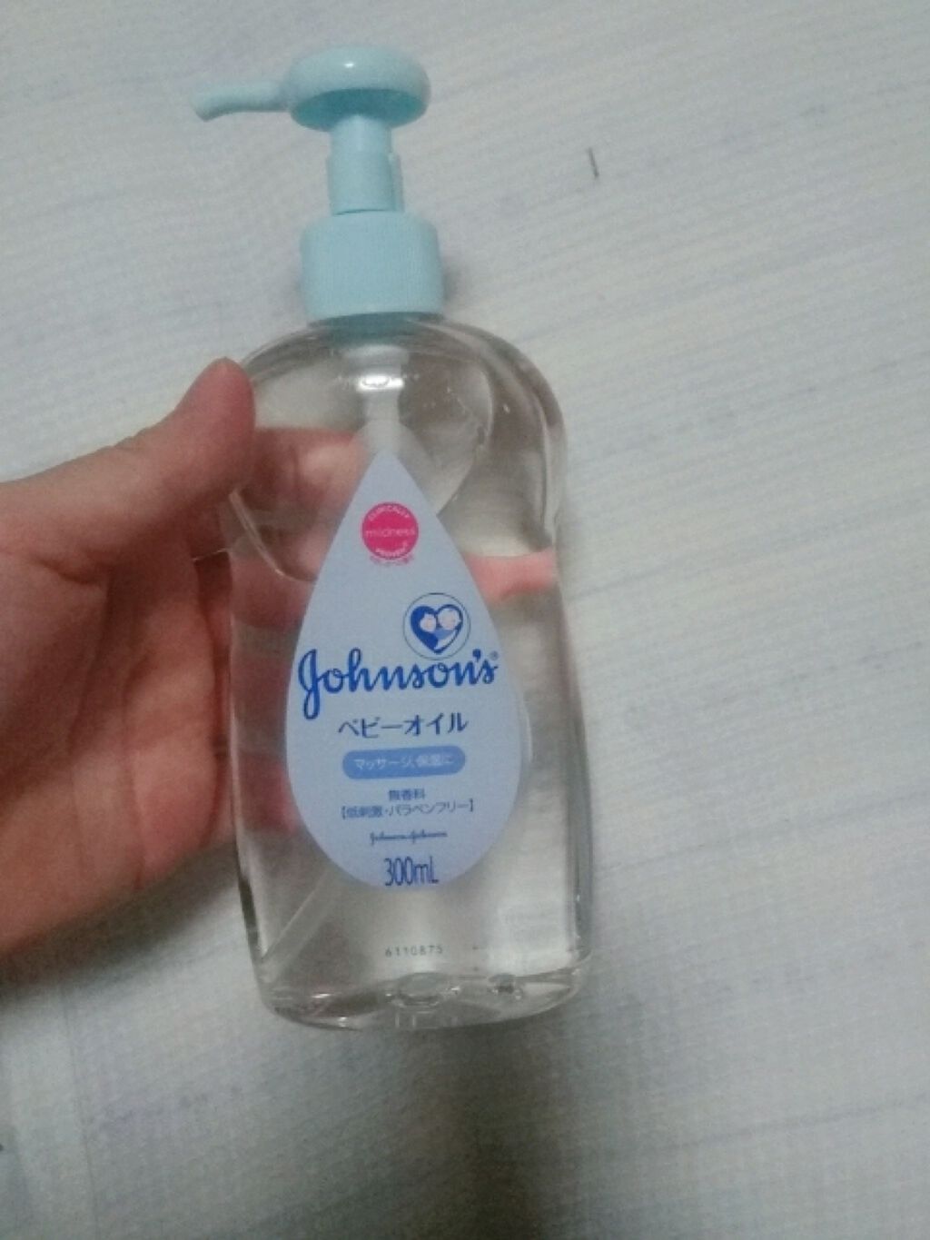 ベビーオイル 無香料/ジョンソンベビー/ボディオイルを使ったクチコミ(1枚目)