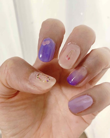 サンリオネイル/DAISO/マニキュアを使ったクチコミ(2枚目)