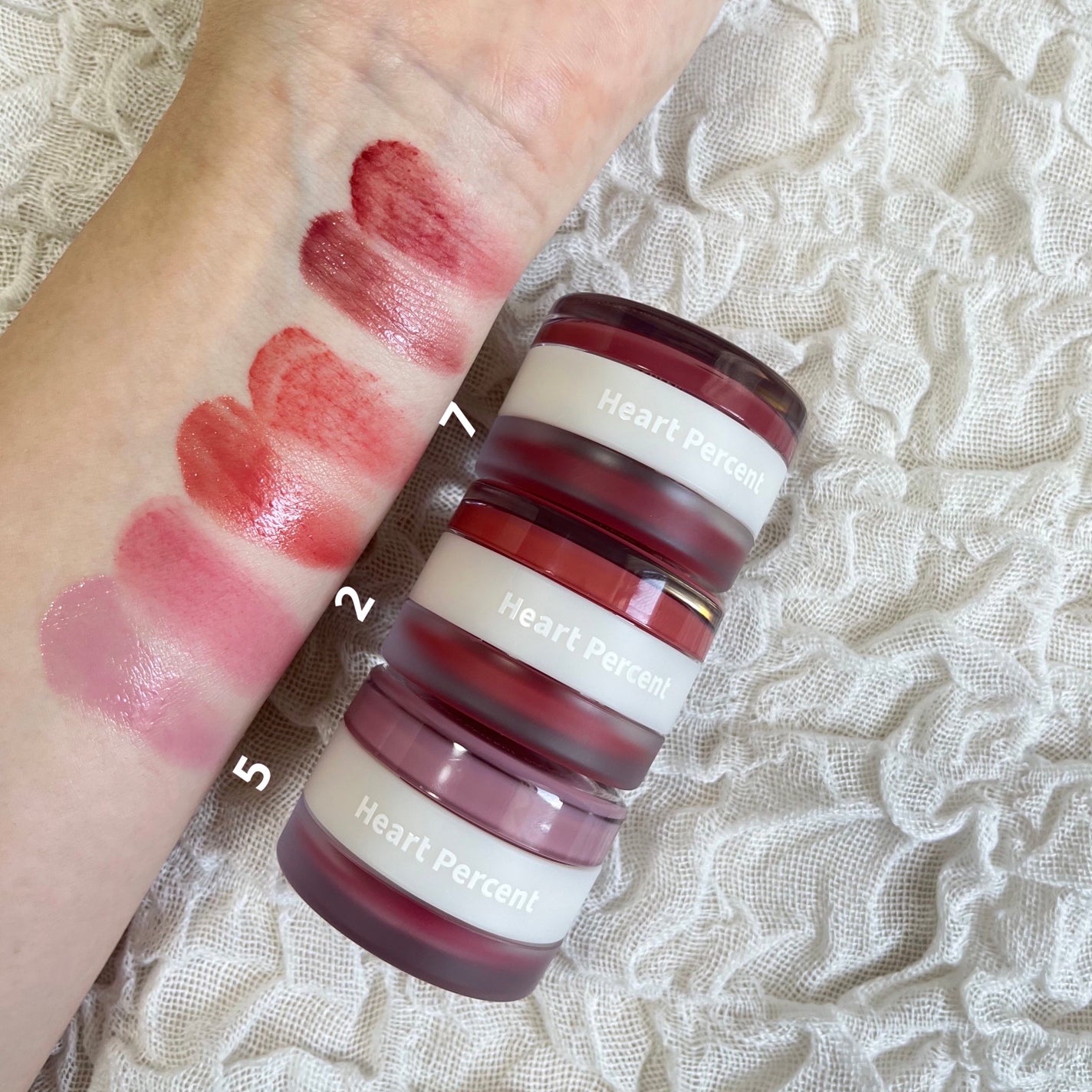 ドットオンムード・カスタム・リップアンドチーク/Heart Percent/ジェル・クリームチークを使ったクチコミ(2枚目)