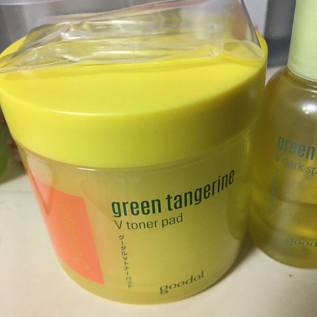 グリーンタンジェリン ビタC ダークスポットケアセラム/goodal/美容液を使ったクチコミ（2枚目）