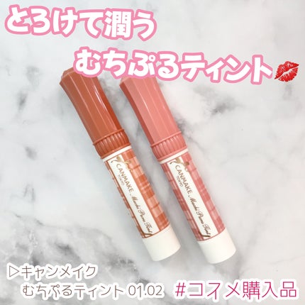 むちぷるティント/キャンメイク/リップティントを使ったクチコミ(1枚目)