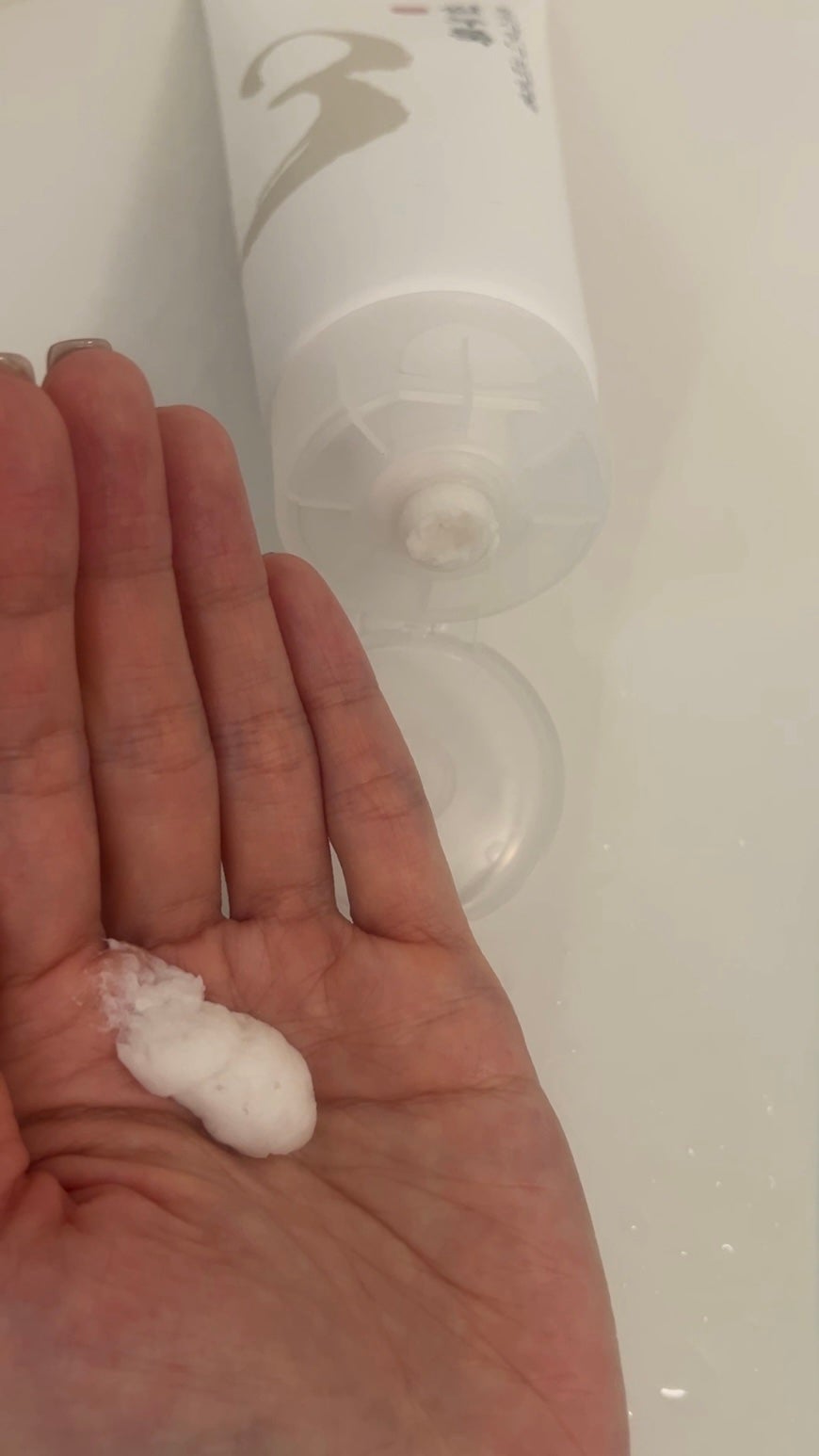 3番 酒かす酵素風呂ゴマージュ洗顔料/numbuzin/スクラブ・ゴマージュを使ったクチコミ(2枚目)