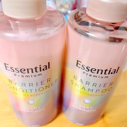 エッセンシャルプレミアム バリアシャンプー・コンディショナー シルキー&スムース/エッセンシャル/市販シャンプーを使ったクチコミ(1枚目)