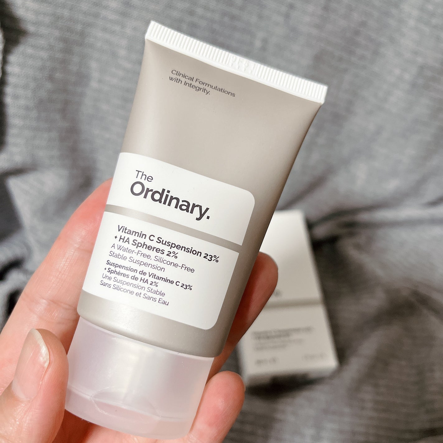 Cサスペンション23+HAスフィア2フェイスクリーム/The Ordinary/美容液を使ったクチコミ(2枚目)