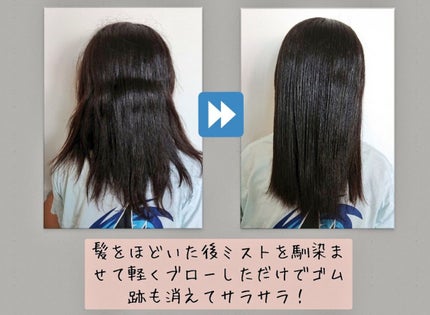 ヘアパック in ミスト/Daleaf/ヘアミルクを使ったクチコミ(3枚目)