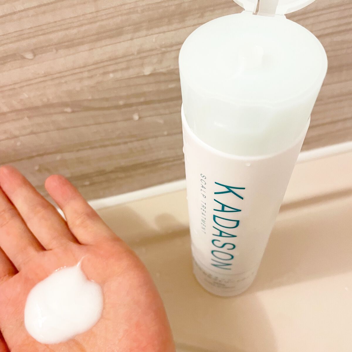 薬用スカルプシャンプー/トリートメント/KADASON (カダソン)/市販シャンプーを使ったクチコミ(4枚目)