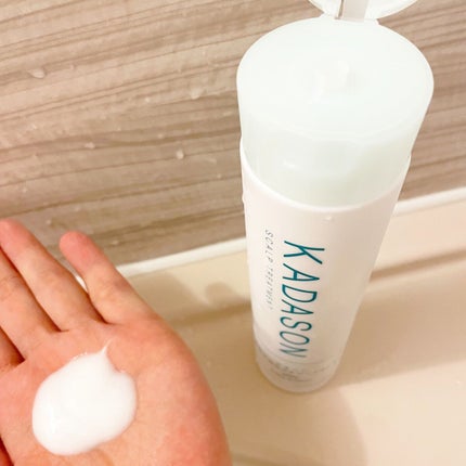 薬用スカルプシャンプー/トリートメント/KADASON (カダソン)/市販シャンプーを使ったクチコミ(4枚目)